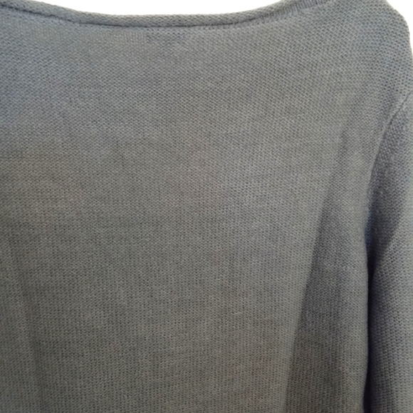 Kismet Roll Neck Tunic Sweater with Pointelle Detailing - Picture 6 of 15